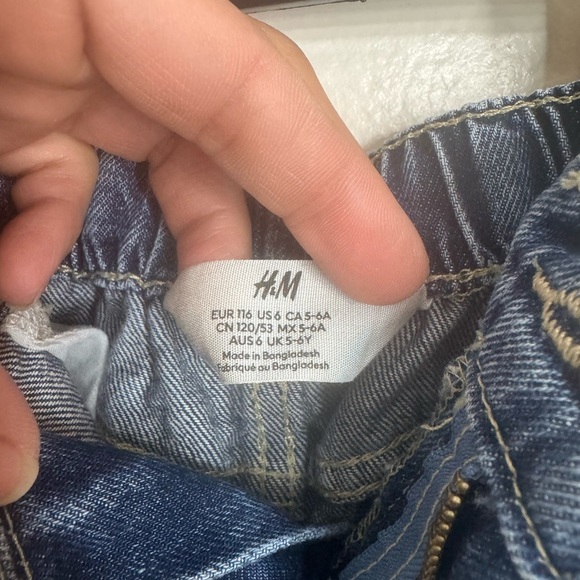 H&M Dark Blue Denim Mini Skirt - Picture 2 of 3